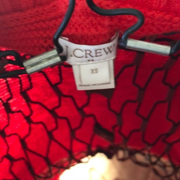 J Crew Red Sweater - Picture 4 of 4